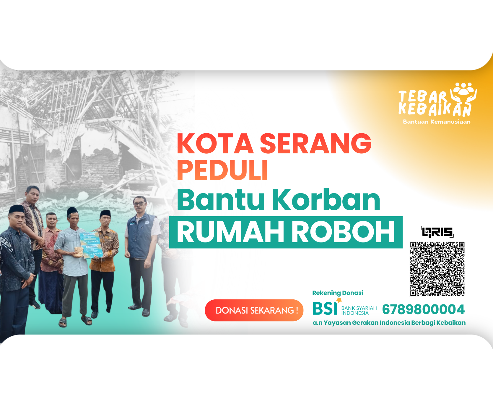 Santunan Rumah Roboh