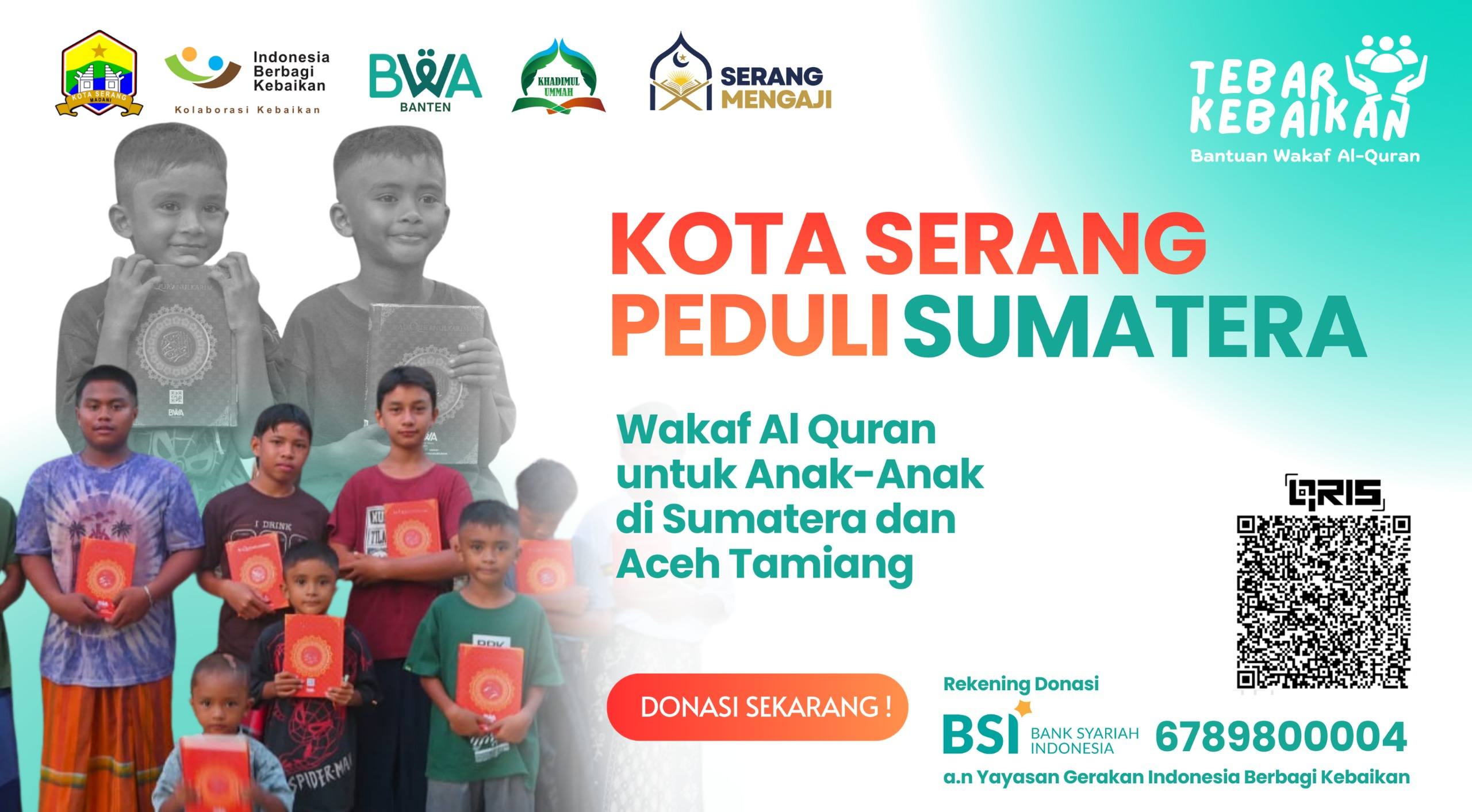 Program Kota Serang Peduli Sumatera