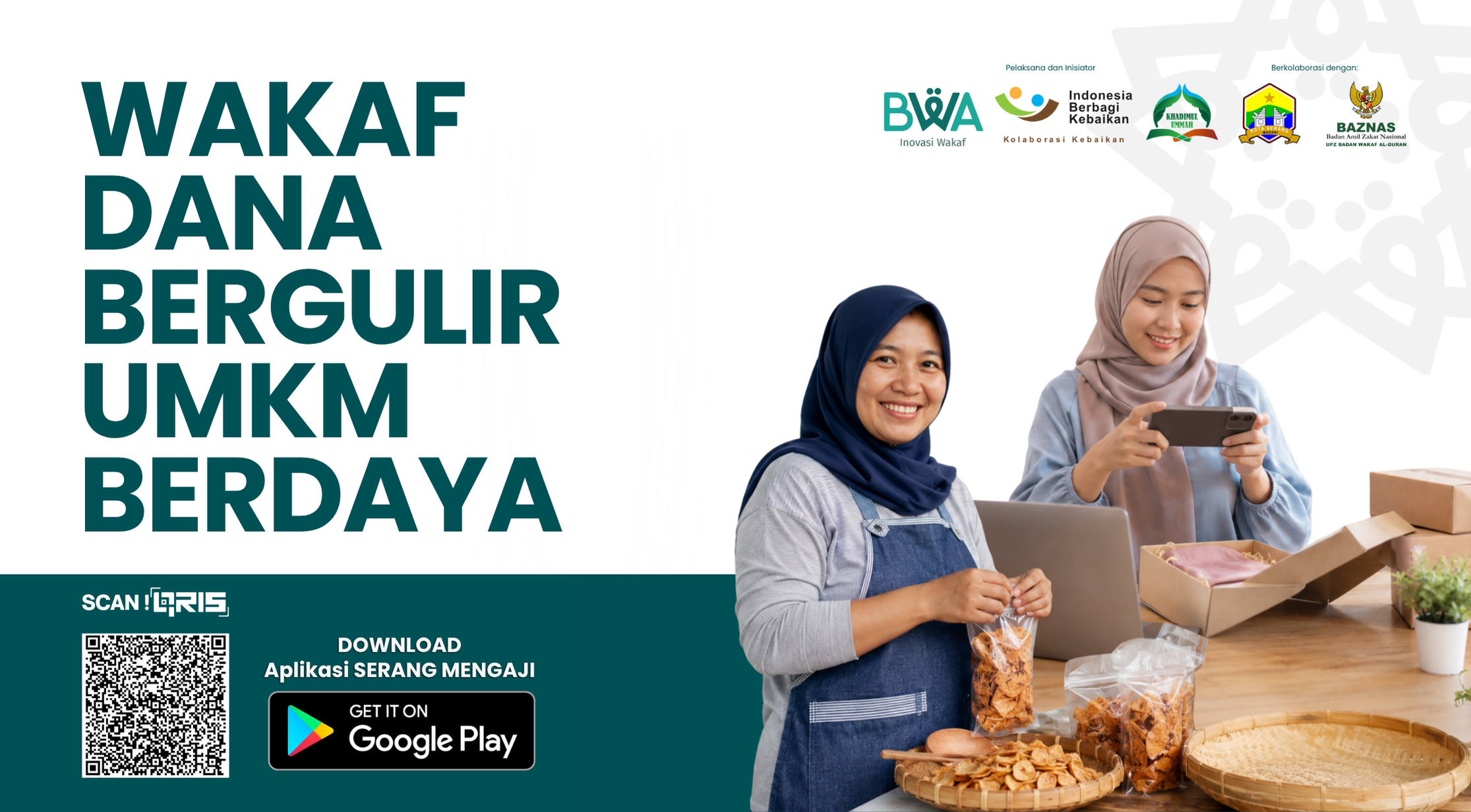 Program Wakaf Dana Bergulir UMKM Berdaya